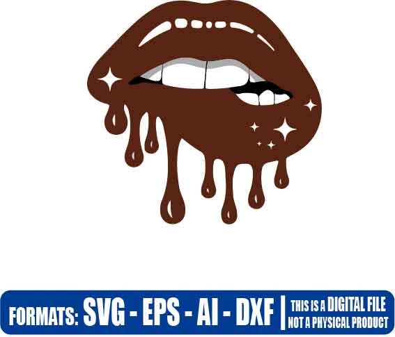 Dripping Lips Svg Free Infoupdate Org