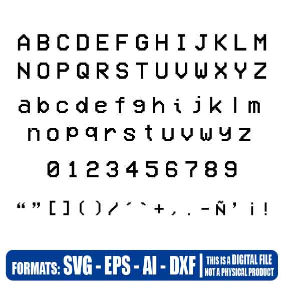 Among Us Font Alphabet - Multipurpose, svg, cut, dxf, eps, ai, cricut ...