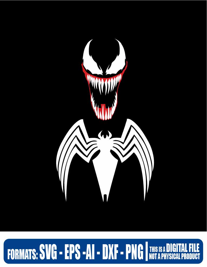 Venom and spiderman, marvel, spiderman, Multipurpose, svg, cut, dxf ...