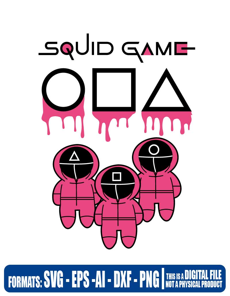 squid game logo vector