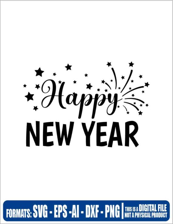 Happy new year, new year 2022, cricut, eps, svg, disney, mickey, christmas, pdf, png, file cut, t-shirt, file art, Multipurpose, svg, cut, dxf, eps, ai, cricut, silhouette, plotter, vinyl, decal, sticker, wall decor, tshirt, Cricut Cutting Machine