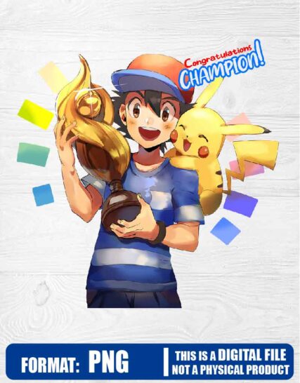 Pokemon congratulation champion Archives - Vectorisvg - Multipurpose ...