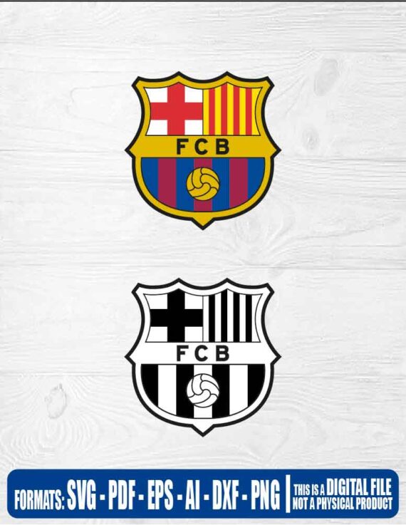 Fc Barcelona, svg, cricut, eps, svg, pdf, png, file cut, t-shirt, file art, Multipurpose, svg, cut, dxf, eps, ai, cricut, silhouette, plotter, vinyl, decal, sticker, wall decor, tshirt, Cricut Cutting Machine, Scalable Vector Graphics